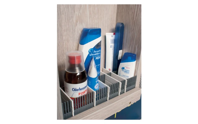 Purvario Pure Light Edition Stauleisten Set Für Schubladen 8 Stück Anthrazit / Grey 3 Purvario Pure Light Edition Stauleisten Set Für Schubladen 8 Stück Anthrazit / Grey