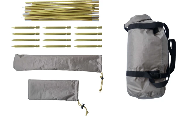 Tambu Binodana 2 Personen Trekking Kuppelzelt Braun 6 Tambu Binodana 2 Personen Trekking Kuppelzelt Braun – Bild 4