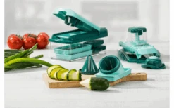 Nicer Dicer Fusion Slicer Julietti Gemüseschneider 16 Teilig