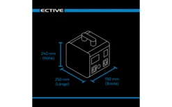 ECTIVE BlackBox 5 Powerstation 500W 512Wh -Haus & Outdoor 586575 3999331