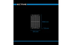 ECTIVE MSP 100 SunDock Faltbares Solarmodul