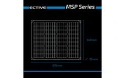 Ective MSP 70s Black Monokristallines Solarmodul -Haus & Outdoor 588651 4277131