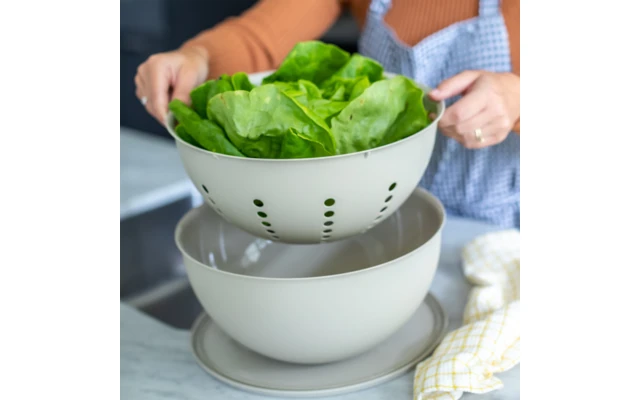 Koziol Sieb Palsby Abtropfsieb Nature Ash Grey 8 Koziol Sieb Palsby Abtropfsieb Nature Ash Grey – Bild 6