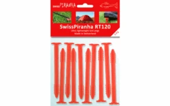 Swiss Piranha RT120 Zelthering Rot 12 Cm Einzeln -Haus & Outdoor 599535 4456635