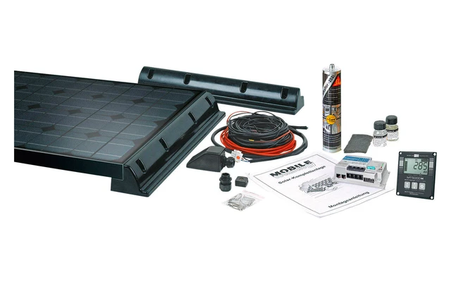 Büttner MT 130 Hybrid Solarkomplettanlage 130W 4 Büttner MT 130 Hybrid Solarkomplettanlage 130W – Bild 2