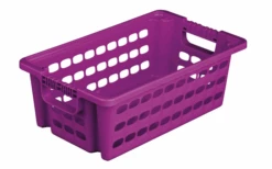 Lockweiler Basic A4 Stapelkorb Brombeer -Haus & Outdoor 613443 4434991 1