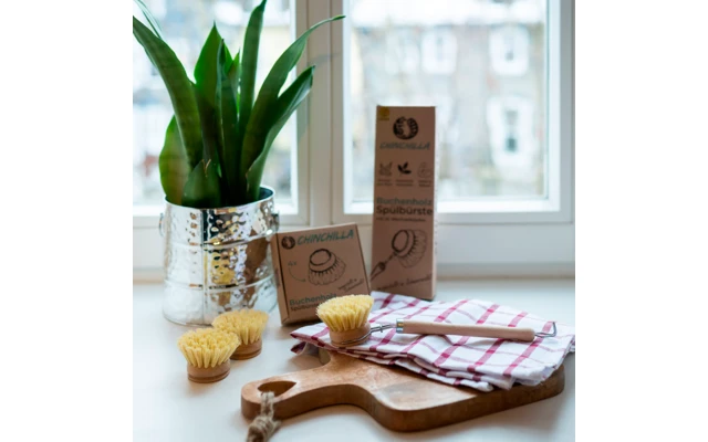 Chinchilla Wechselköpfe 3 Stück Aus Holz Inklusive Spülbürste 6 Chinchilla Wechselköpfe 3 Stück Aus Holz Inklusive Spülbürste – Bild 4