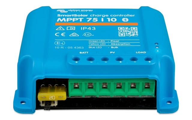 Victron Energy SmartSolar 75/10 MPPT Solarladeregler 10 A 12 / 24 V 3 Victron Energy SmartSolar 75/10 MPPT Solarladeregler 10 A 12 / 24 V