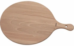 Cozze Rundes Pizzaschneidebrett Aus Buche 350 Mm -Haus & Outdoor 621535 4447011