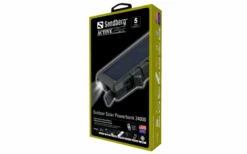 Sandberg 420-38 Outdoor Solar Powerbank Schwarz 24000 MAh