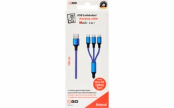 2GO USB 3 In 1 Ladekabel 150 Cm Schwarz -Haus & Outdoor 635863 4418863