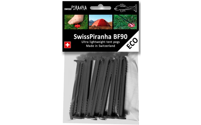 SwissPiranha BF90 Zelthering Schwarz 9,7 Cm Einzeln 5 SwissPiranha BF90 Zelthering Schwarz 9,7 Cm Einzeln – Bild 3