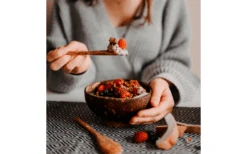 Chinchilla Kokosnussschalen Mit Löffel Und Halterung 2er-Set -Haus & Outdoor 636863 4445195