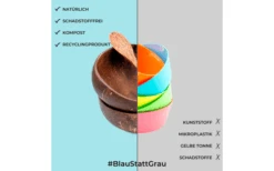 Chinchilla Kokosnussschalen Mit Löffel Und Halterung 2er-Set -Haus & Outdoor 636871 4445211