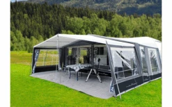 Walker Vorzelt Atrium 300 Anthrazit Stahl 825 Umlaufmaß 810-840 Cm -Haus & Outdoor 645642 4501824
