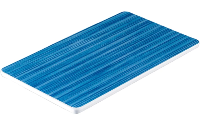 Waca Frühstücksbrett Bistro Blau 4 Waca Frühstücksbrett Bistro Blau – Bild 2