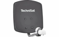 TechniSat Digidish 33 Digitale Satelliten Antenne Mit Universal Twin LNB 33 Cm Weiß -Haus & Outdoor 647832 4519602 1