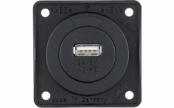 Berker Integro USB-Ladestecker 3 A 5 V Grau Glänzend