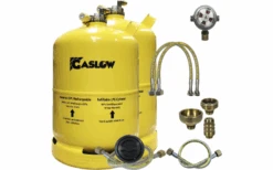 Gaslow Doppel Zylinder Kit Mit Einfüllstutzen 2,7 Kg -Haus & Outdoor 651327 4584804