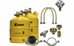 Gaslow Doppel Zylinder Kit Mit Einfüllstutzen 2,7 Kg