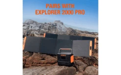 Jackery SolarSaga Faltbares Solarpanel 200 -Haus & Outdoor 657159 4539021