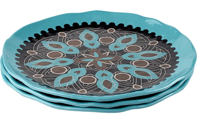 Rebel Outdoor Dessertteller 22 Cm Blau 4 Rebel Outdoor Dessertteller 22 Cm Blau – Bild 2