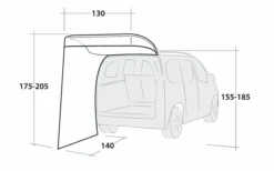 Outwell Seitenwand Upcrest -Haus & Outdoor 670527 4588809