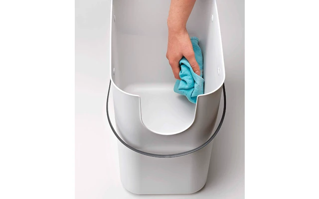 Rotho Albula Recycling Müllsystem 25 Liter Weiß 3 Rotho Albula Recycling Müllsystem 25 Liter Weiß