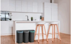 Rotho Twist Abfalleimer Mit Schwing- Und Klappdeckel 25 Liter Mistletoe Grün 15 Rotho Twist Abfalleimer Mit Schwing- Und Klappdeckel 25 Liter Mistletoe Grün -Haus & Outdoor 688593 4830146 2