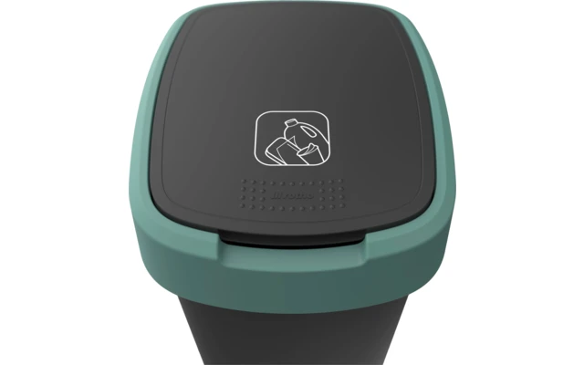 Rotho Twist Abfalleimer Mit Schwing- Und Klappdeckel 25 Liter Lime Grün 8 Rotho Twist Abfalleimer Mit Schwing- Und Klappdeckel 25 Liter Lime Grün – Bild 6