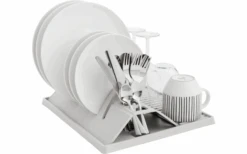 Rotho Spacewonder Geschirrabtropfer Faltbar Anthrazit -Haus & Outdoor 689121 4792820 1