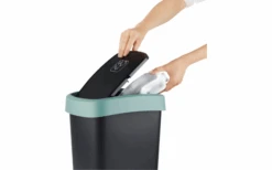 Rotho Twist Abfalleimer Mit Schwing- Und Klappdeckel 25 Liter Lime Grün 13 Rotho Twist Abfalleimer Mit Schwing- Und Klappdeckel 25 Liter Lime Grün -Haus & Outdoor 689406 4830116