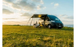 Fiamma F80s 290 Markise Gehäusefarbe Deep Black Tuchfarbe Royal Grey 290 Cm -Haus & Outdoor 705173 4764956