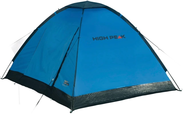 High Peak Beaver 3 Freistehendes Einfachdach Kuppelzelt 3 Personen Blau/grau 3 High Peak Beaver 3 Freistehendes Einfachdach Kuppelzelt 3 Personen Blau/grau