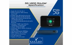 Falcon EVO 5G LTE Dachantenne Mit Mobilem 1800 Mbit/s 5G Cat 20 Router -Haus & Outdoor 713378 4812560