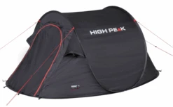 High Peak Vision 3 Einfachdach 3 Personen Pop Up Wurfzelt Schwarz -Haus & Outdoor 728324 4878926
