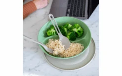 Koziol Connect Separee Menüteller Mit Deckel 1,5 Liter Nature Desert Sand -Haus & Outdoor 728537 4917062 1