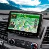 Alpine Navigationssystem Mit 9-Zoll Touchscreen Für Ford Transit Custom Mit 1-DIN-Einbaugehäuse, DAB+, Apple CarPlay Und Android Auto Unterstützung Und Mehr -Haus & Outdoor 732098 4874276
