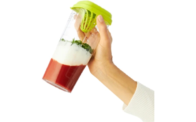 Rotho Loft Shaker 5 In 1 Trinkflasche 1 Liter Mistletoe Grün 3 Rotho Loft Shaker 5 In 1 Trinkflasche 1 Liter Mistletoe Grün