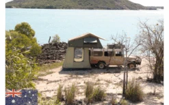 Gordigear Dachzelt 180 Plus Für 4 Personen Mit Vorzelt 180 X 320 Cm Grün -Haus & Outdoor 737414 4968809