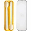 Mepal Mio Fütterlöffelset 2 Stück Gelb -Haus & Outdoor 742127 4982393 1