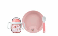 Mepal Mio Babygeschirrset 3 Teilig Flowers And Butterflies -Haus & Outdoor 742187 4982405