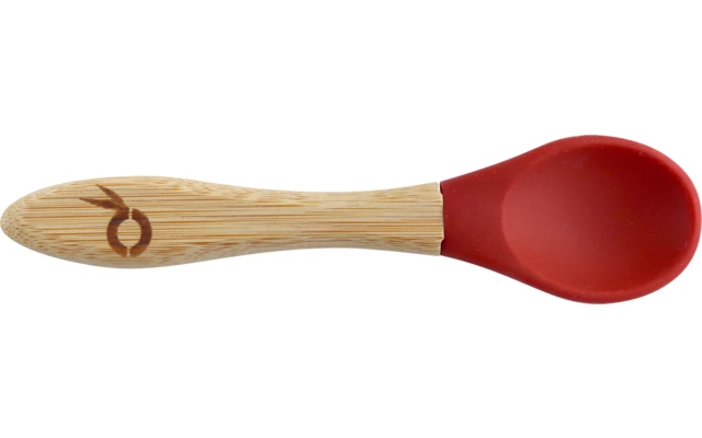 Pandoo Bambus Und Silikon Kinderlöffel Set 5 Teilig 5 Pandoo Bambus Und Silikon Kinderlöffel Set 5 Teilig – Bild 3