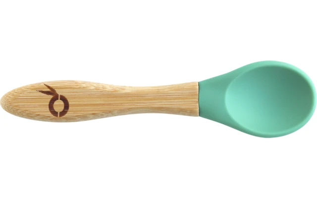 Pandoo Bambus Und Silikon Kinderlöffel Set 5 Teilig 6 Pandoo Bambus Und Silikon Kinderlöffel Set 5 Teilig – Bild 4
