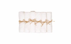 Pandoo Waschlappen Aus Bambusviskose 6 Stück 25 X 25 Cm