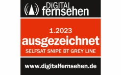 Selfsat Snipe BT Grey Line Vollautomatische Camping SAT Antenne Mit Bluetooth Single LNB -Haus & Outdoor 760094 5094914
