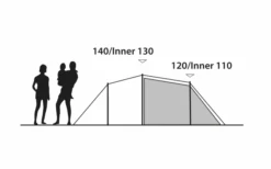Outwell Earth 2 Doppelbeschichtetes Zelt -Haus & Outdoor 790742 5217254