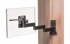 Caratec Flex CFW400AS TV-Wandhalter Mit 4 Drehpunkten