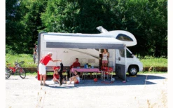 Fiamma F45L 450 Markise Gehäusefarbe Titanium Tuchfarbe Royal Grey 450 Cm -Haus & Outdoor 802961 5244557