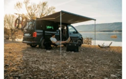 Fiamma F45s 300 Markise Für VW T5/T6/Multivan/Transporter Tuchfarbe Royal Grey Long WB 300 Cm Gehäusefarbe Titanium Linkslenker -Haus & Outdoor 808874 5279267